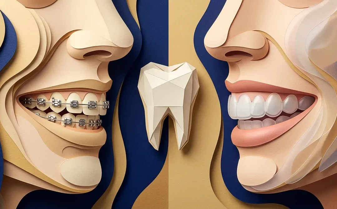 Metal vs. Clear Braces for Adults: Which One Wins?