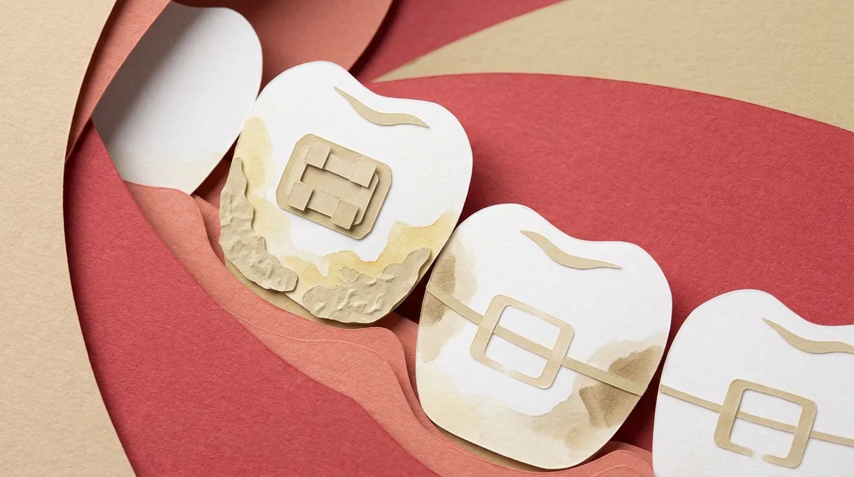 how to get white teeth after braces