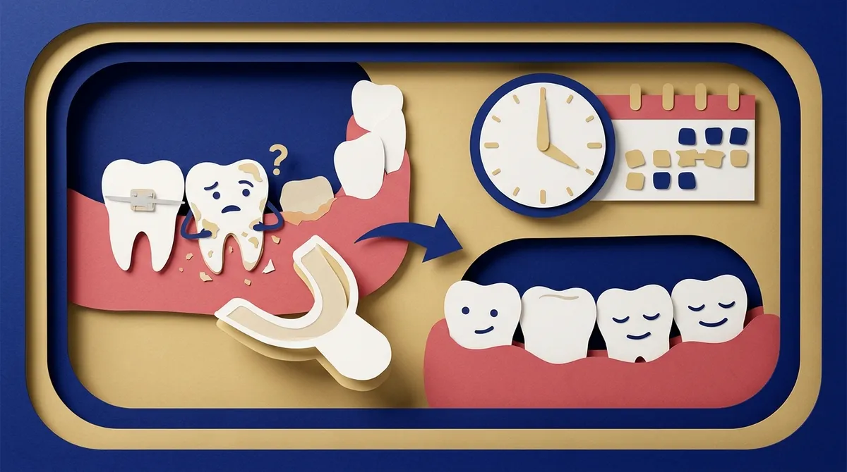 how to get white teeth after braces