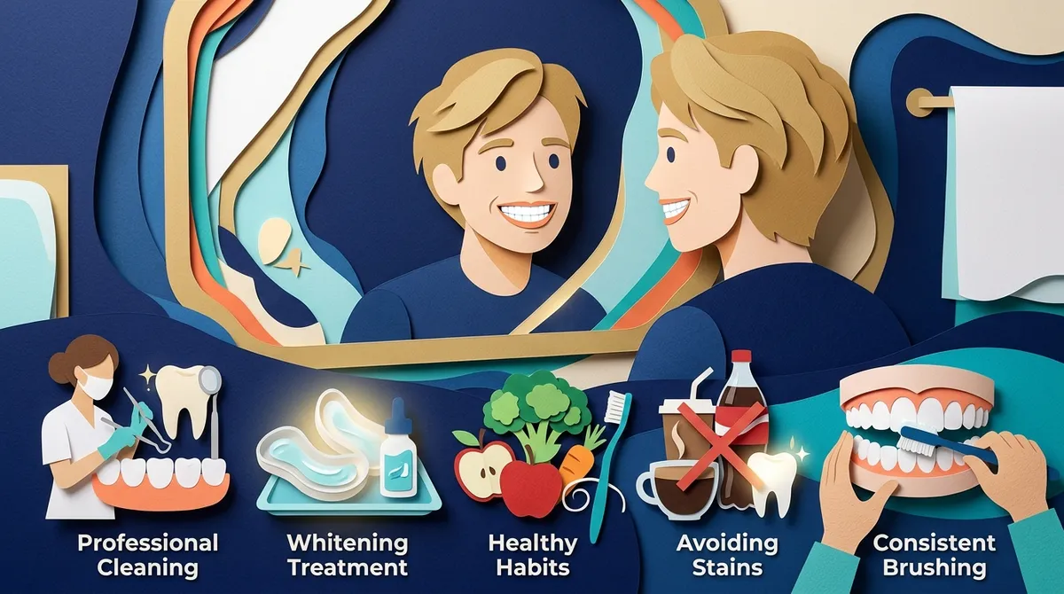 how to get white teeth after braces