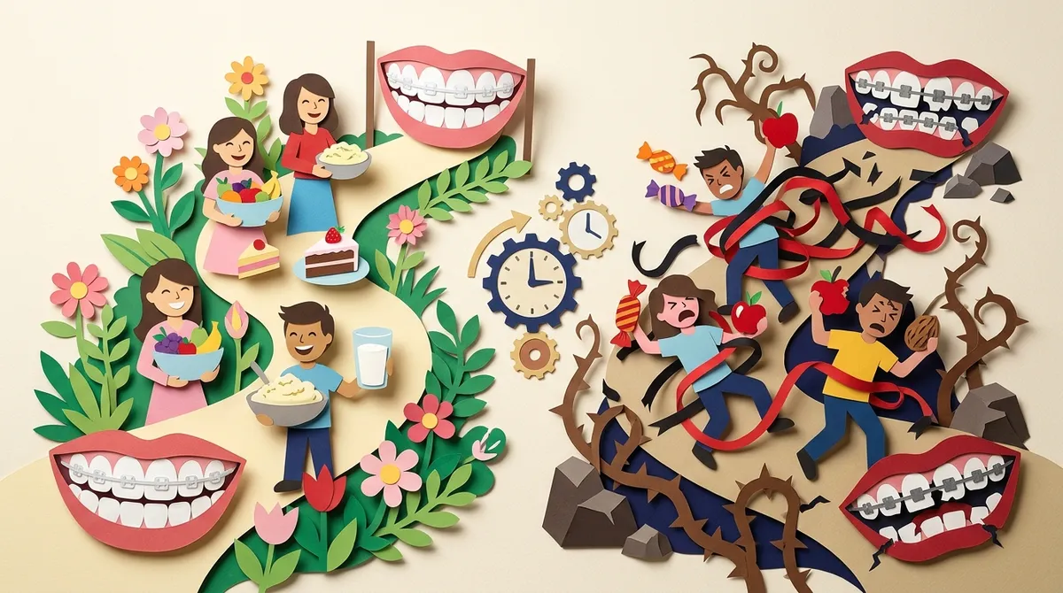 What can you eat with braces?
