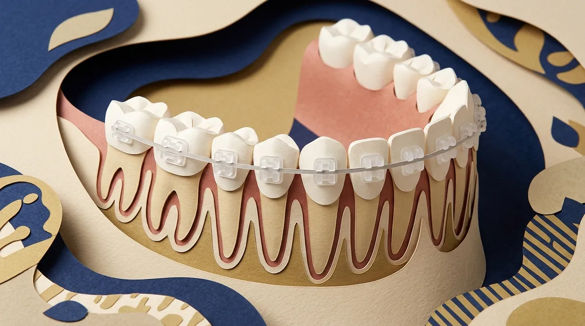 clear braces