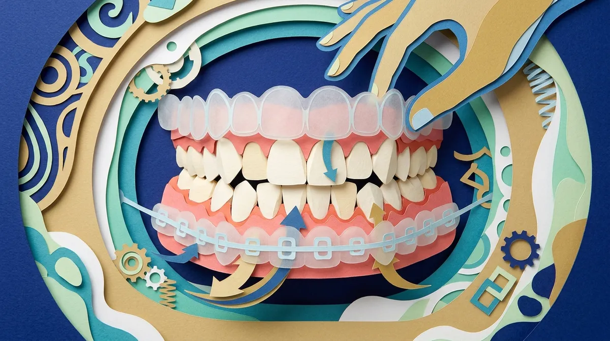 clear braces