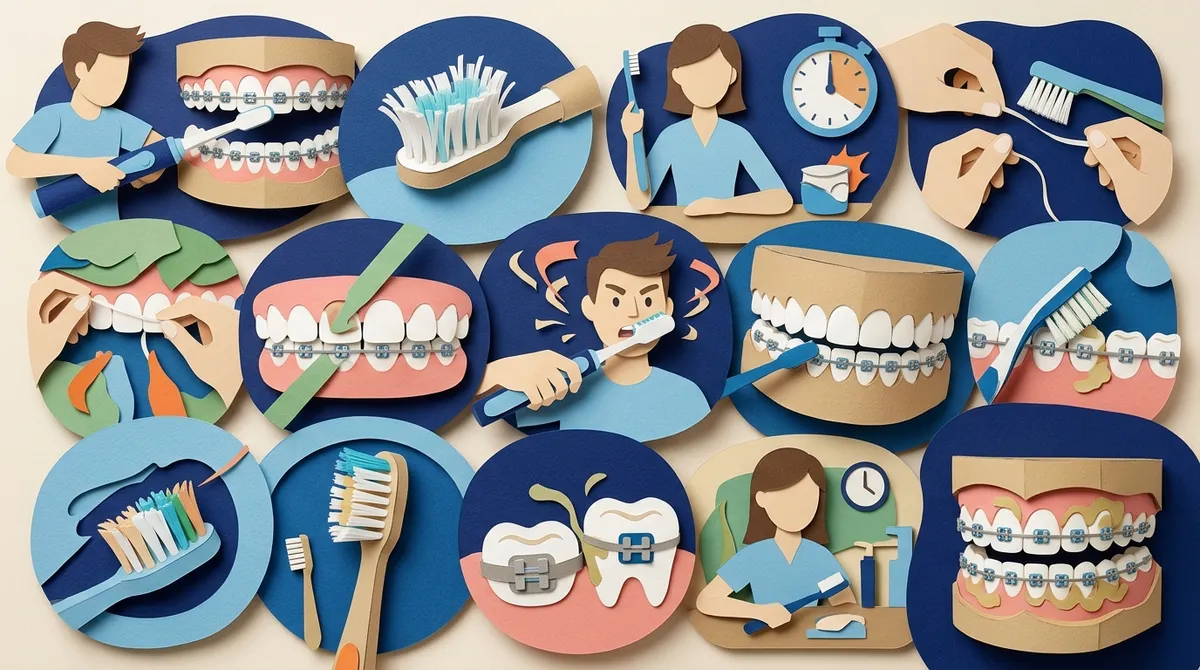 how to use electric toothbrush with braces