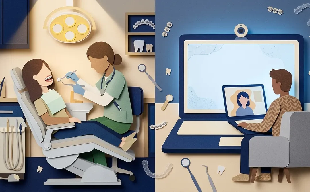 In-Person vs. Virtual Orthodontist Appointment: Which Wins?