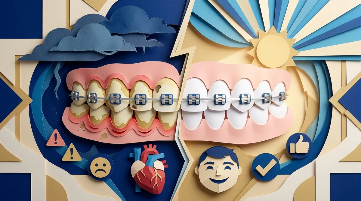how to clean teeth with braces