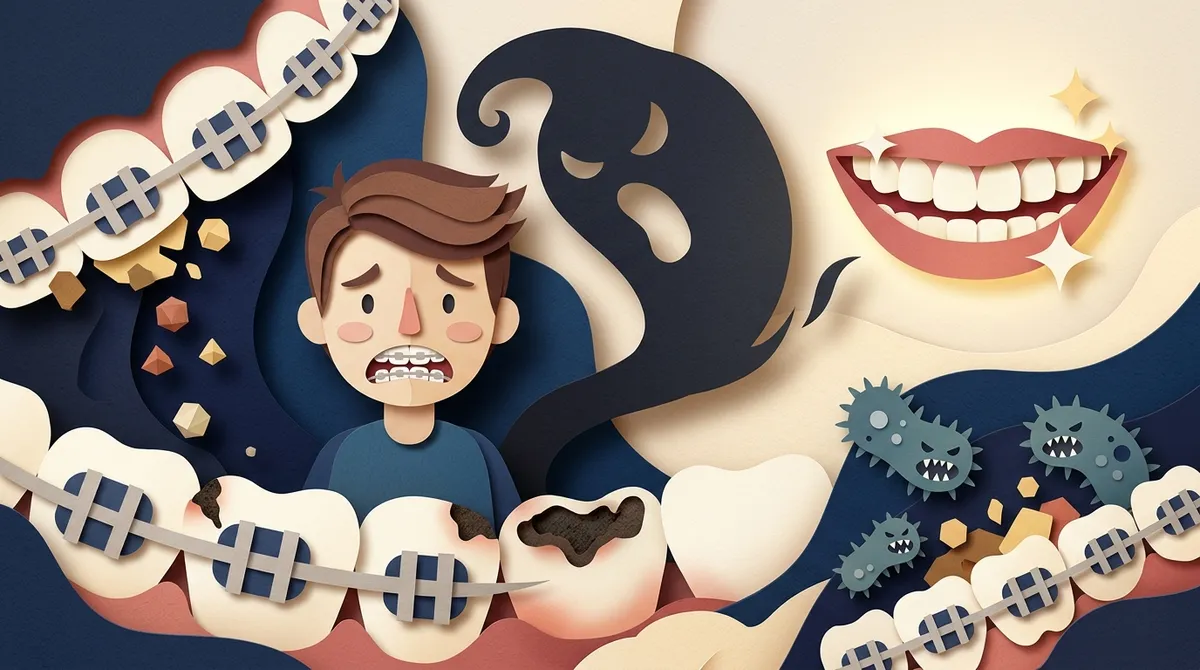 oral hygiene with braces