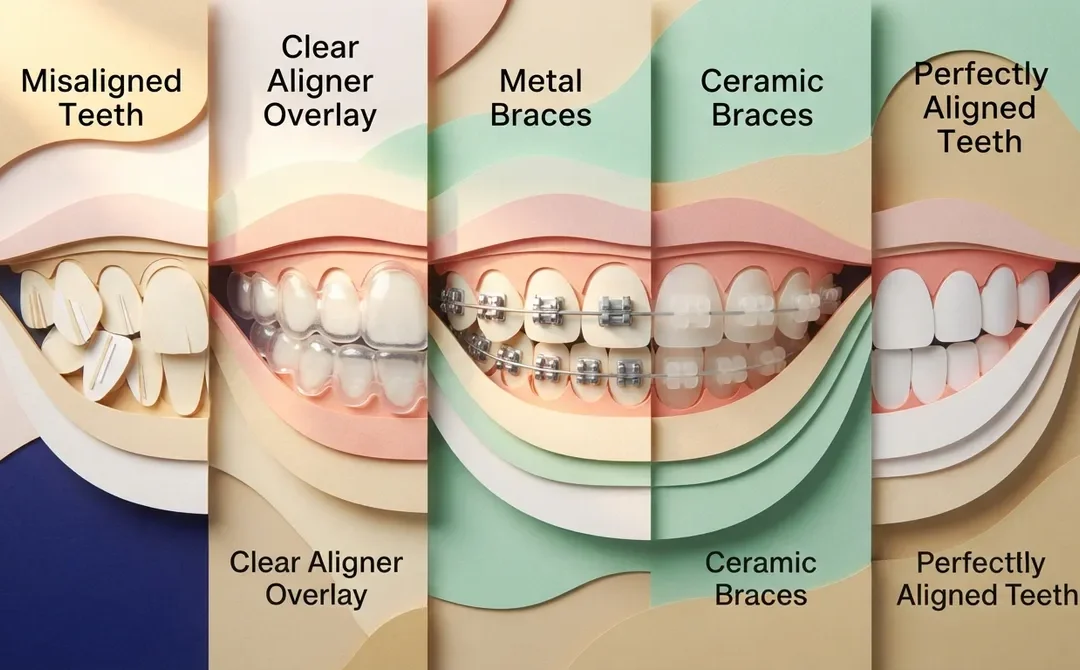 Which Teeth Straightening Options Fit Your Smile?