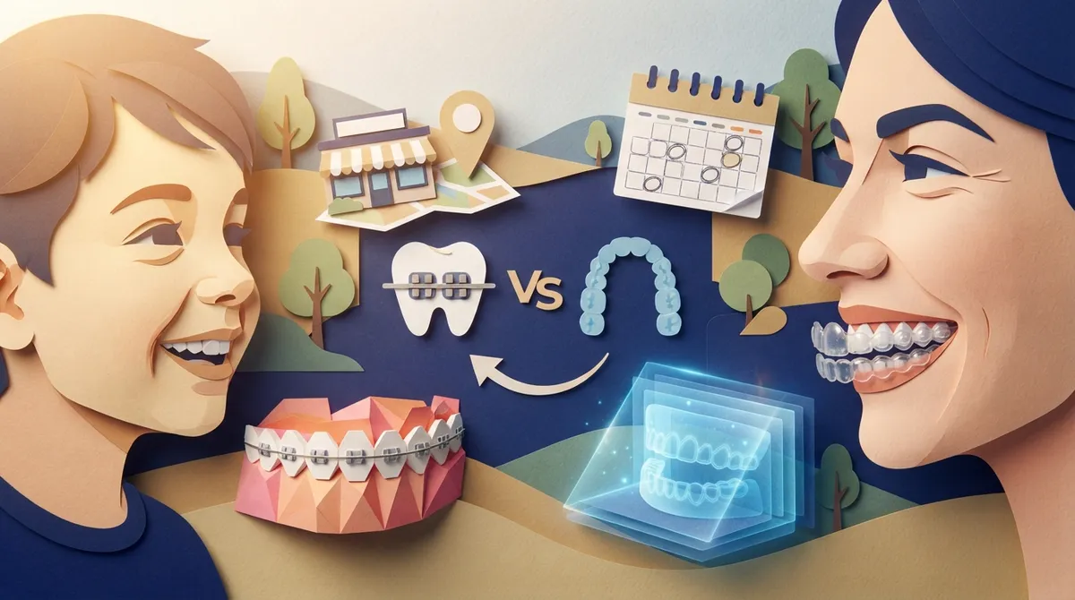 Orthodontist Near 33758? Braces vs. Aligners Compared
