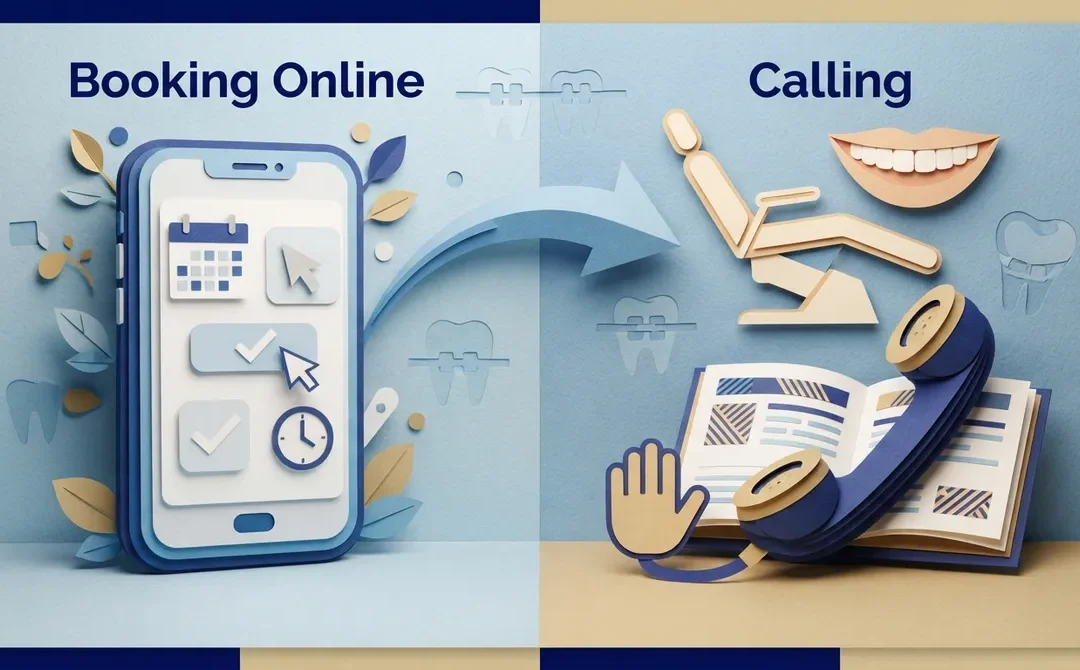 Booking Online vs. Calling: Best Way to See an Orthodontist?