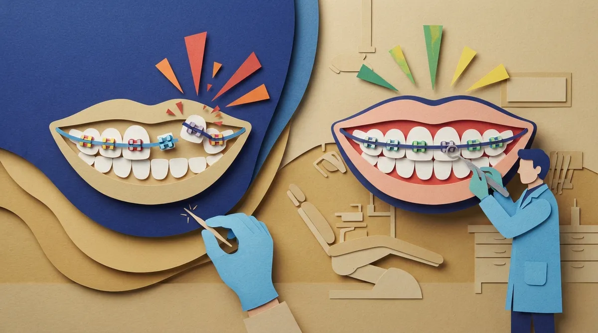 broken braces repair