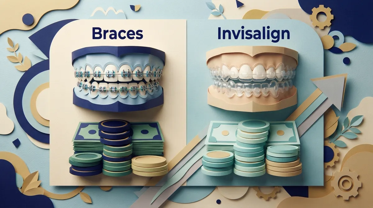 are invisalign more expensive than braces