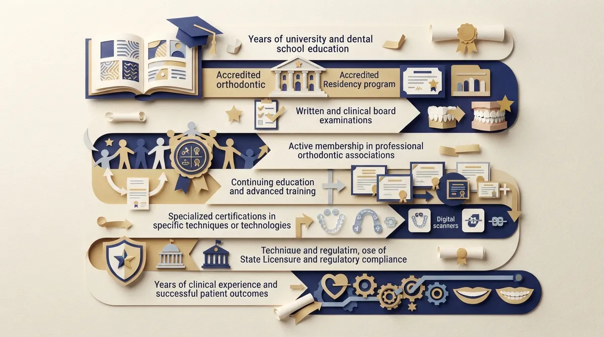 orthodontist credentials and certifications