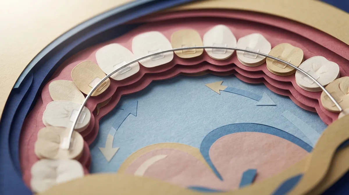 permanent wire retainer