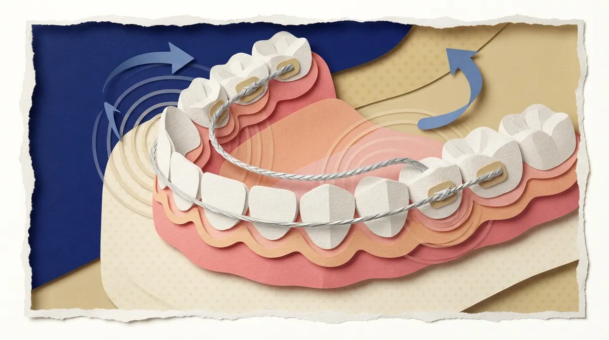 permanent wire retainer