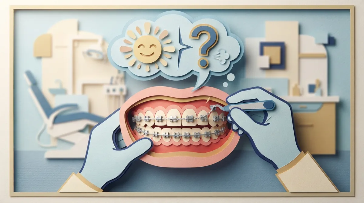 how long to take off braces