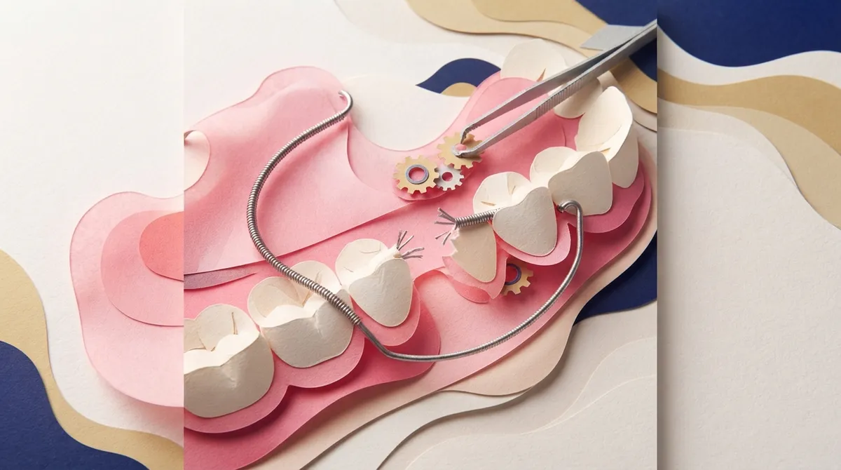 broken retainer wire