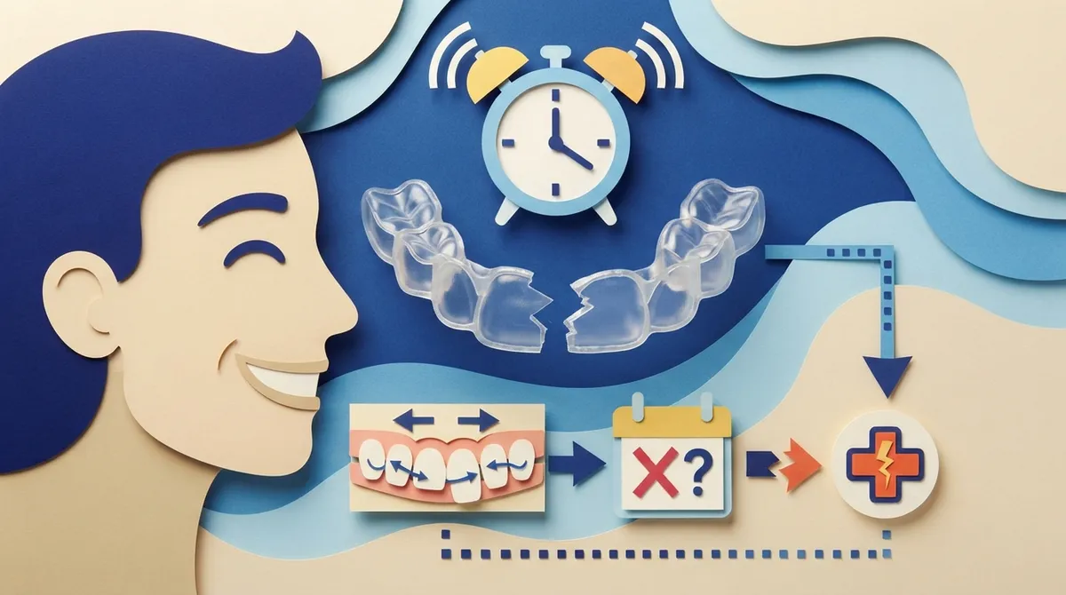 broken invisalign retainer