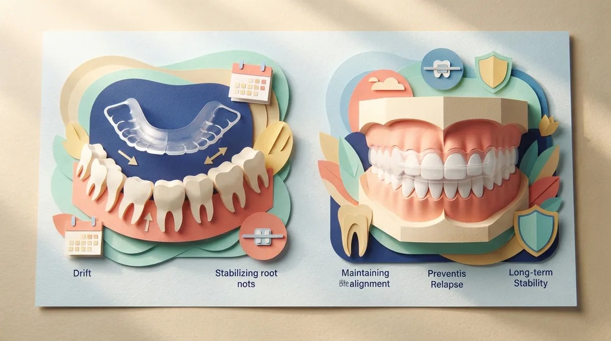 essix retainer with tooth