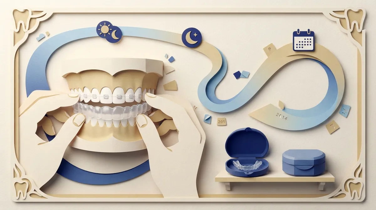 clear retainers after braces