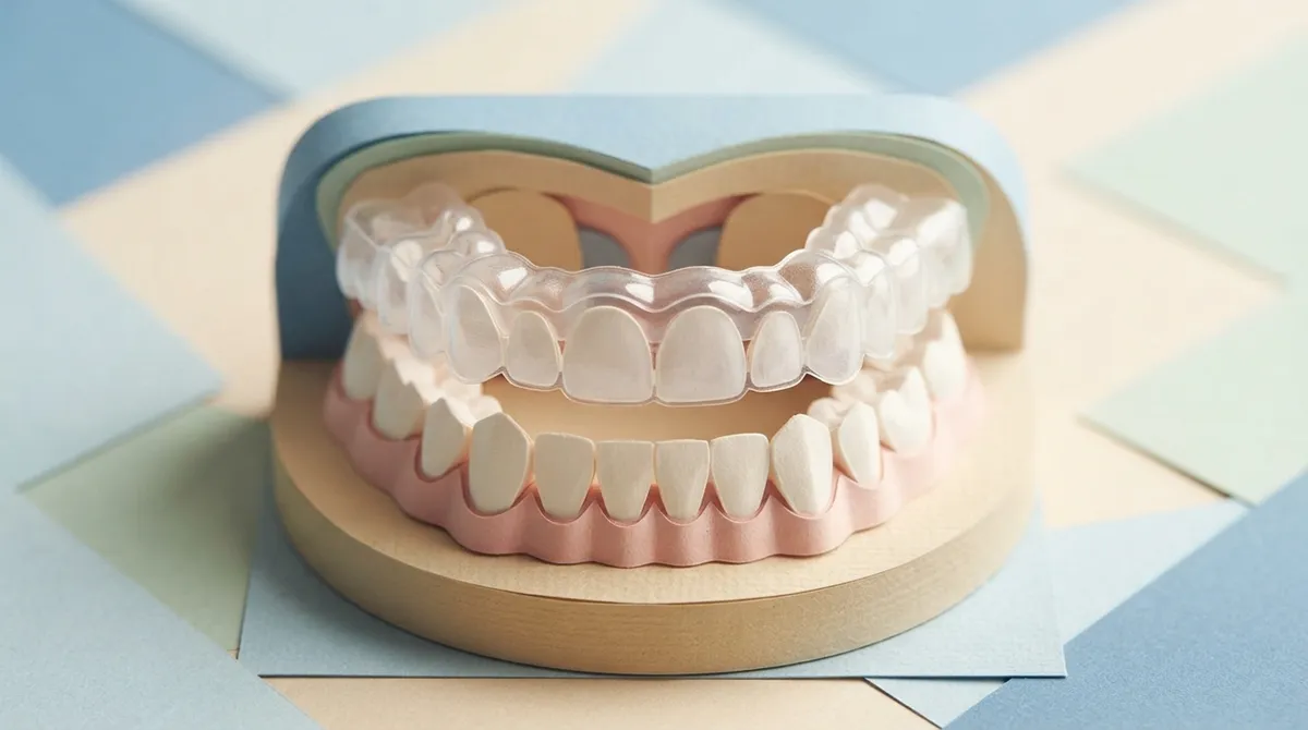 clear plastic retainer