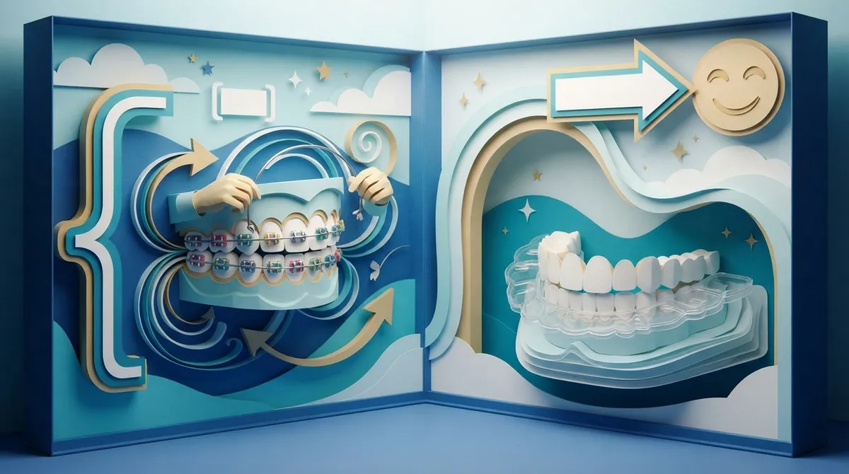 clear plastic retainer