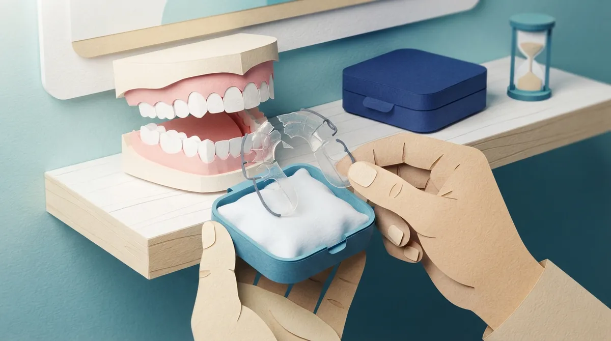 broken retainer