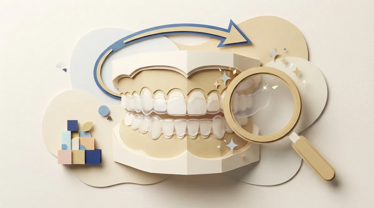 transparent retainer