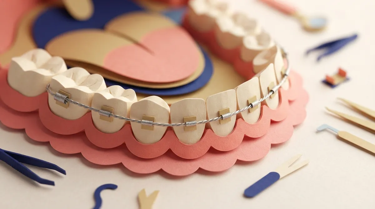 permanent retainer bottom teeth