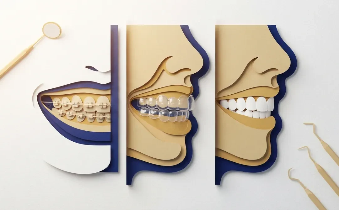 Which Cosmetic Braces Give You a Discreet Smile?