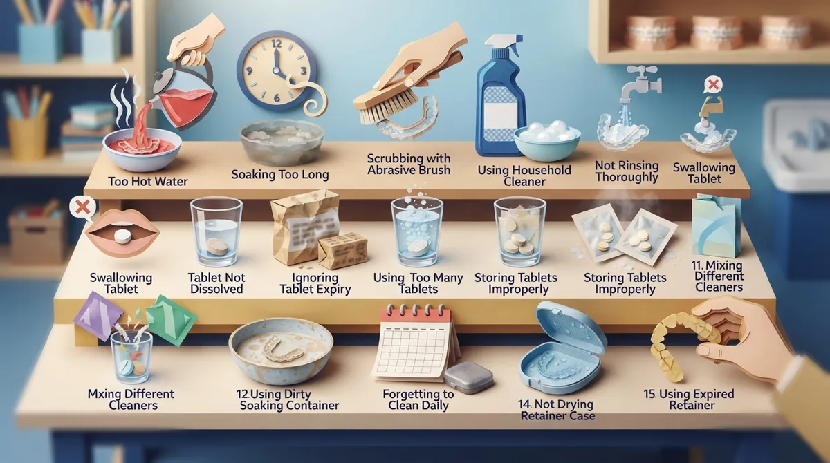 retainer cleaning tablets