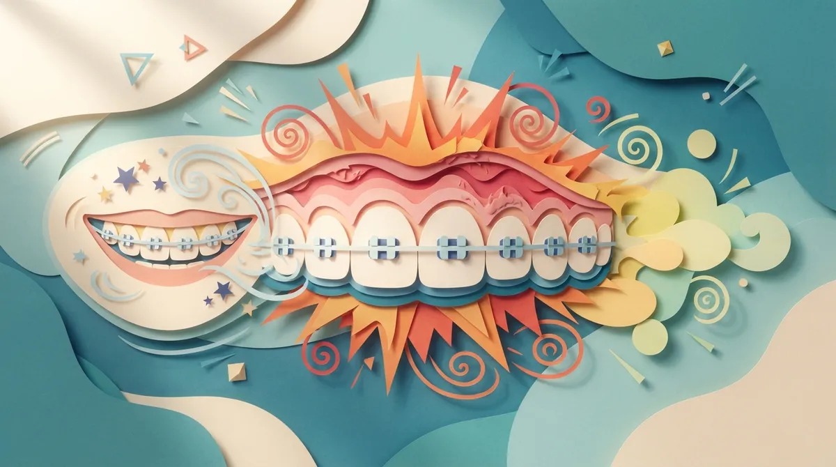 sore teeth after braces tightened