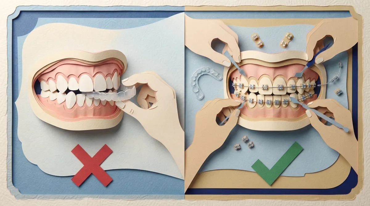 crowded teeth correction