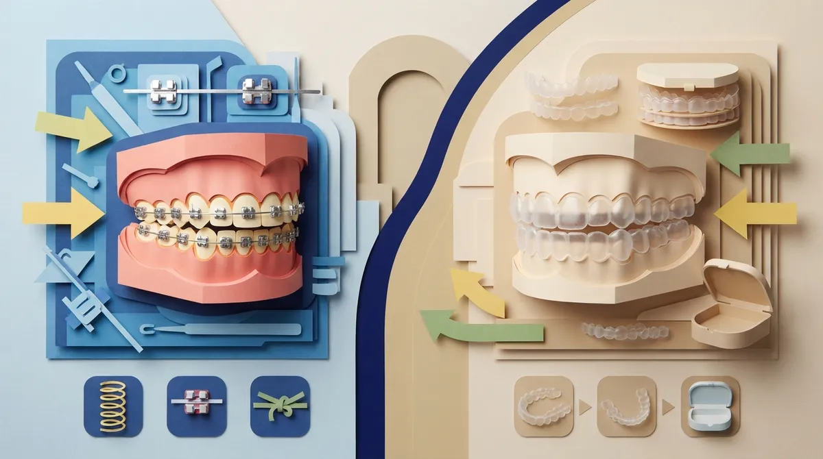 invisalign vs traditional braces