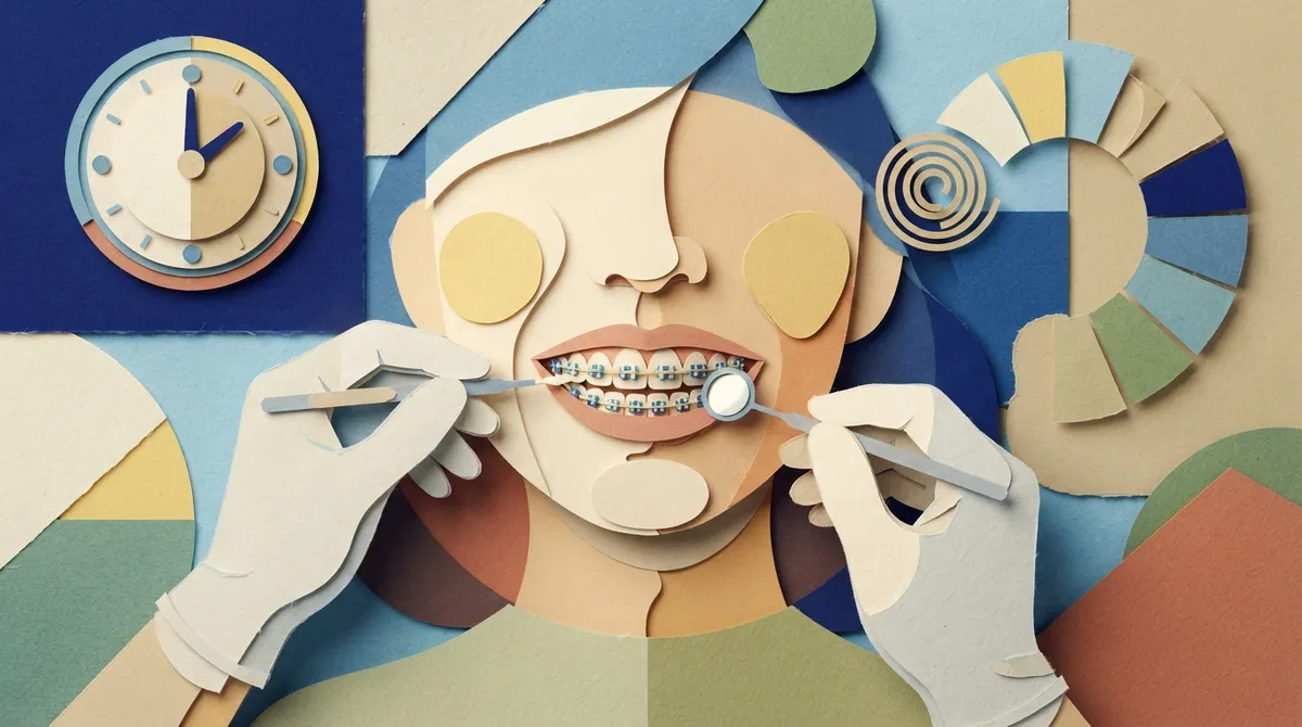 how long does it take to put braces on