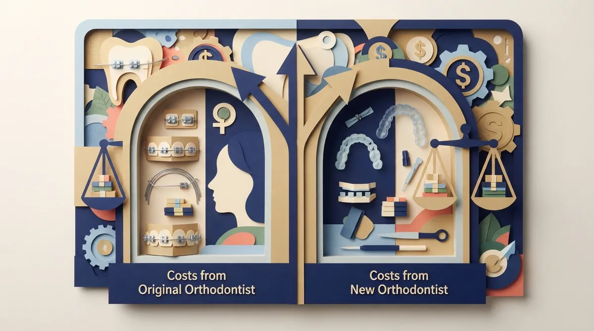 how much does it cost to change orthodontist