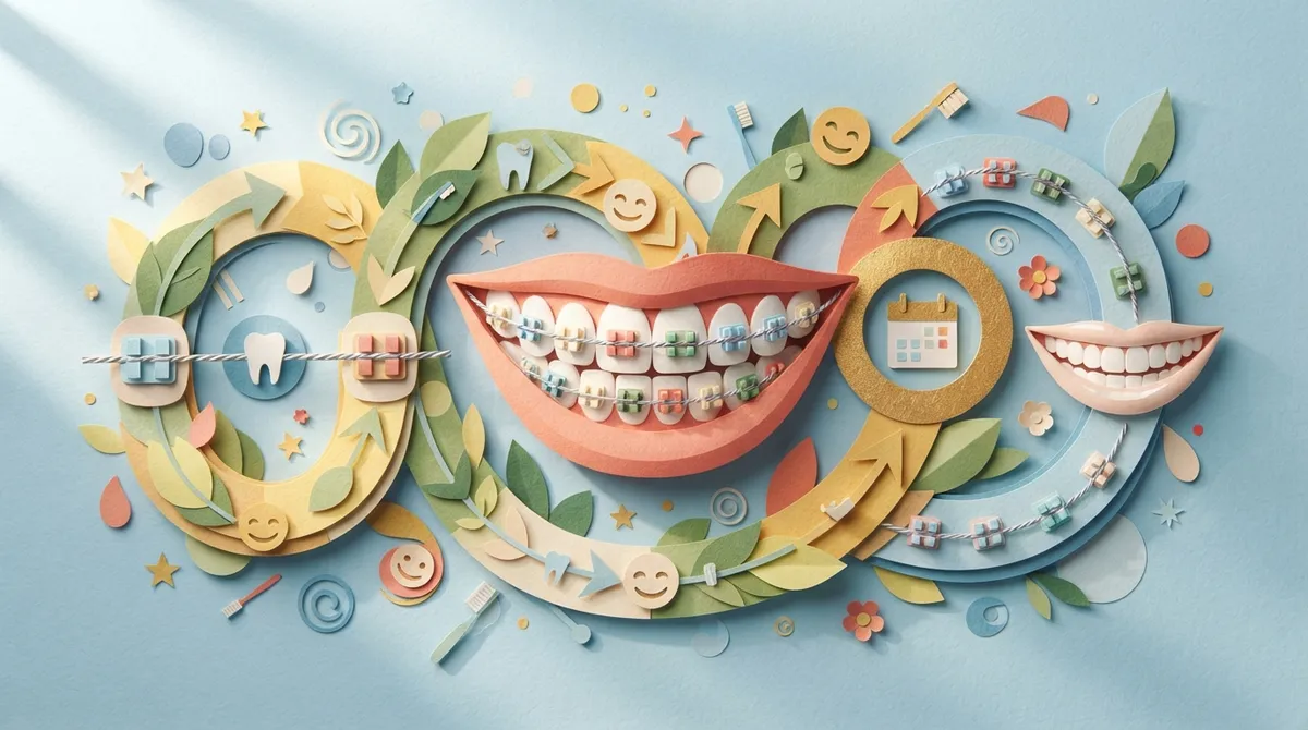 how long do teeth braces stay on