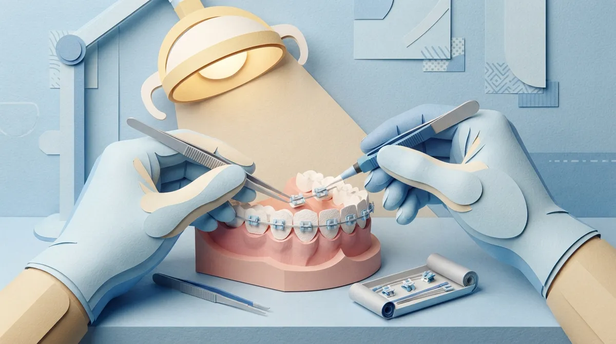how long do braces take to put on