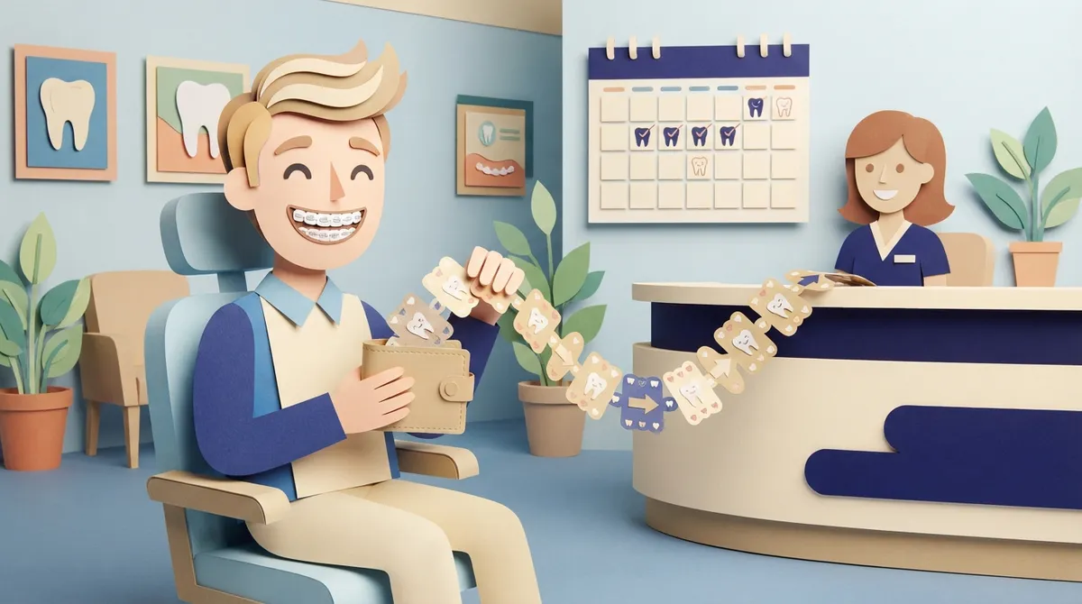 braces pay monthly