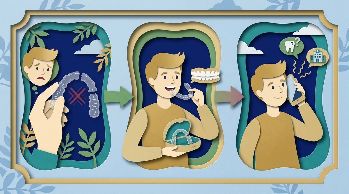 should you keep previous aligner trays