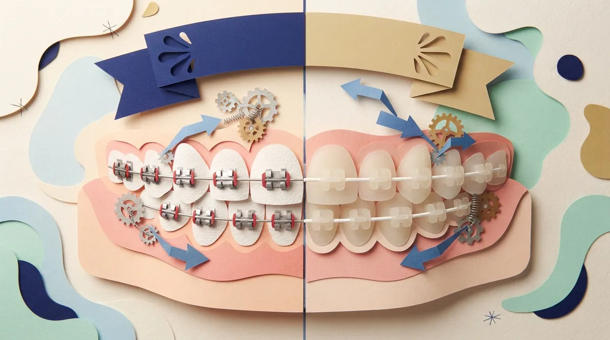 metal braces versus ceramic braces