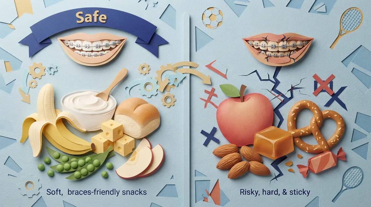 braces-friendly snacks for sports practice