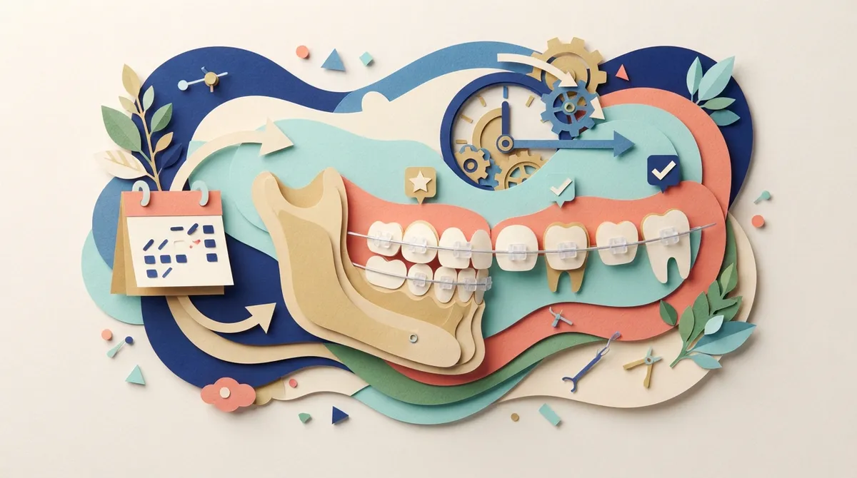 how long do braces take to work