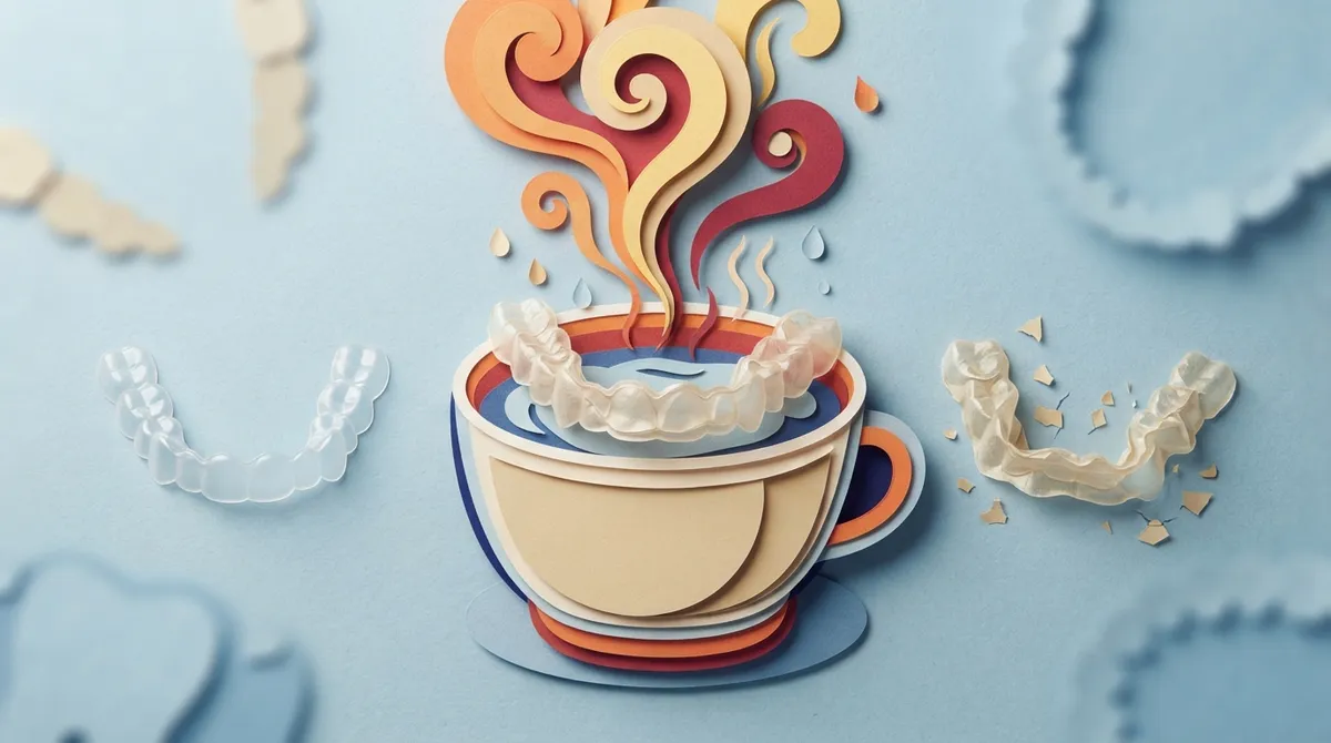 why hot water can damage clear aligners