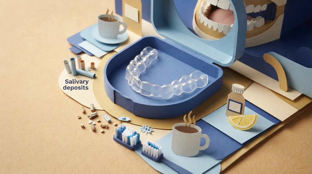 why clear retainers can become cloudy