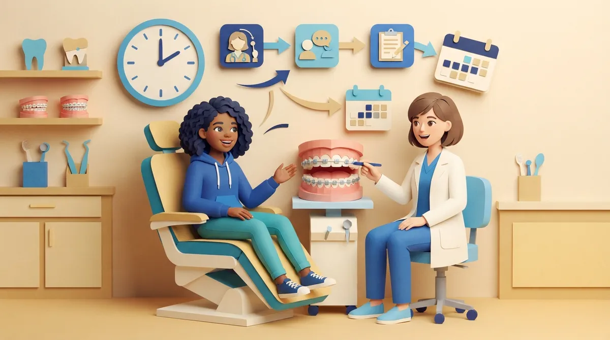 what happens at a teen orthodontic consultation