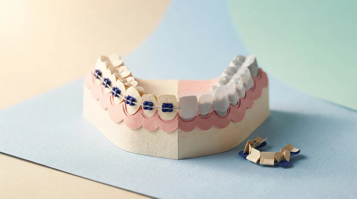 Braces vs. Clear Aligners for Crowded Lower Teeth in Adults Braces vs. Clear Aligners for Crowded Lower Teeth in Adults