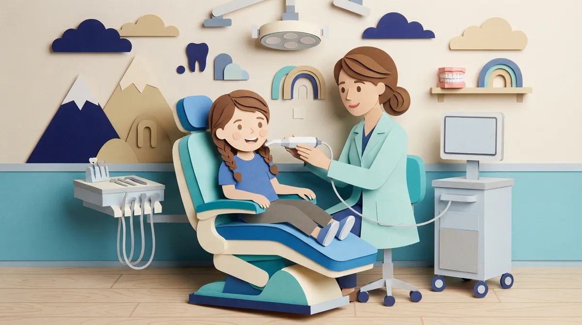 digital scans for children's orthodontic evaluations