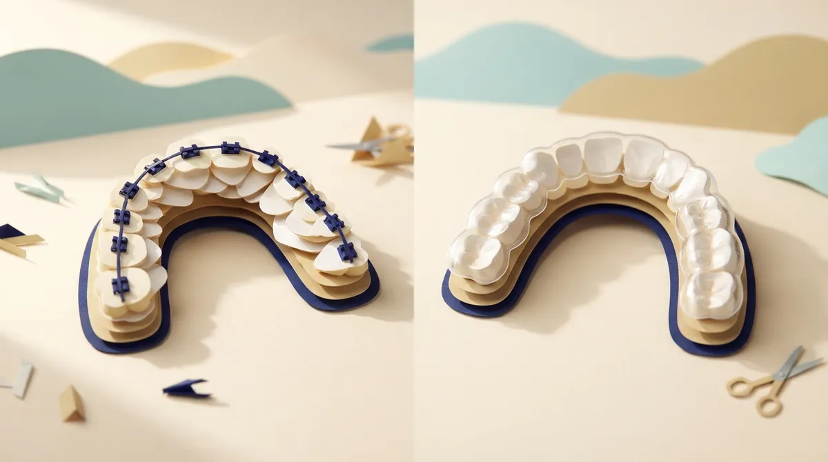 Braces vs. Aligners for Gaps and Crowding: Which Wins? Braces vs. Aligners for Gaps and Crowding: Which Wins?