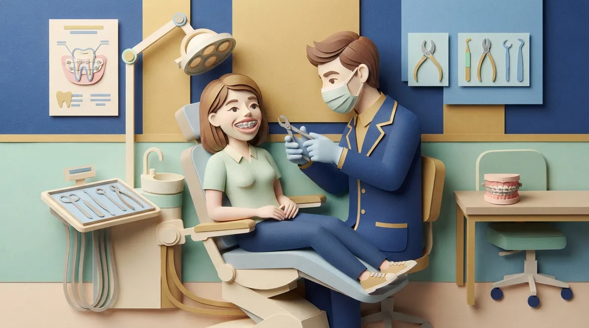 first braces tightening appointment